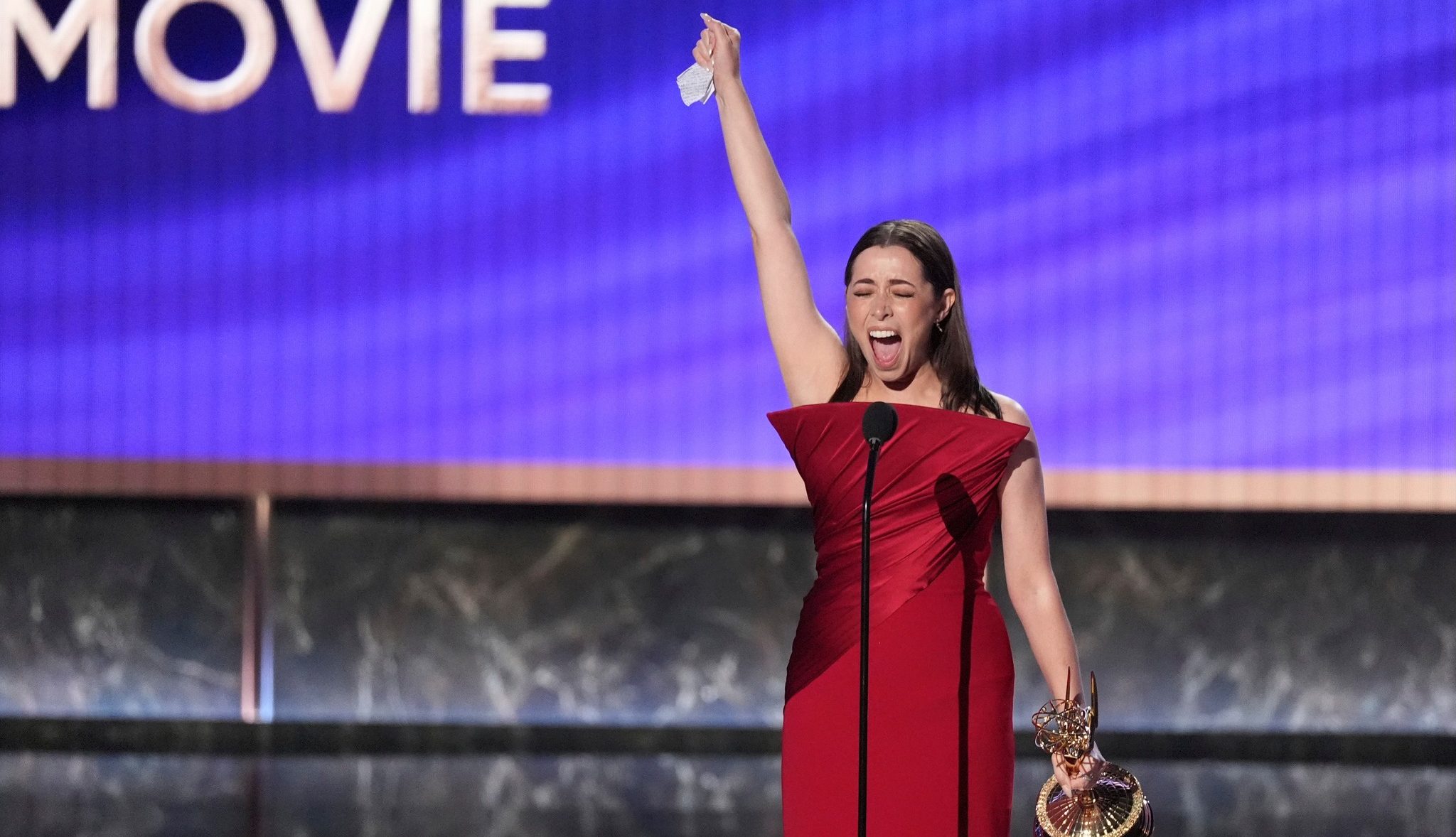 Κριστίν Μιλιότι: Έγραψε τη νικητήρια ομιλία της για τα Emmy πίσω από τις σημειώσεις της ψυχοθεραπέιας της